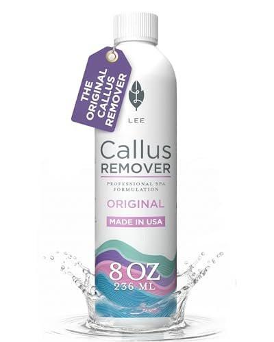 Lee Beauty Professional Gel Callus Entferner für Füße 237ml - Original schnell wirkende Formel, extra stark gegen rissige Fersen & abgestorbene Haut (1er-Pack)