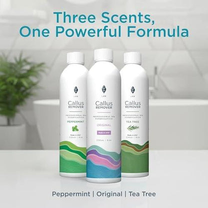 Lee Beauty Professional Gel Callus Entferner für Füße 237ml - Original schnell wirkende Formel, extra stark gegen rissige Fersen & abgestorbene Haut (1er-Pack)