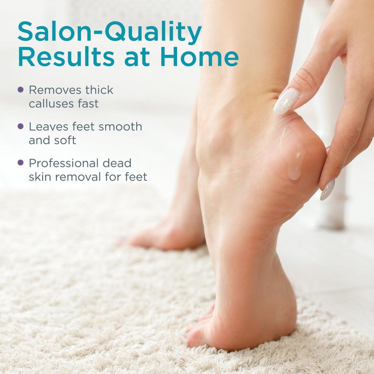 Lee Beauty Professional Gel Callus Entferner für Füße 237ml - Original schnell wirkende Formel, extra stark gegen rissige Fersen & abgestorbene Haut (1er-Pack)