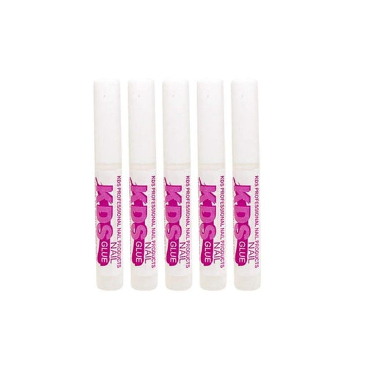 5er-Pack KDS Nagelkleber Super Bond – Acryl-Nagelspitzen Kleber, 0,07 oz pro Flasche
