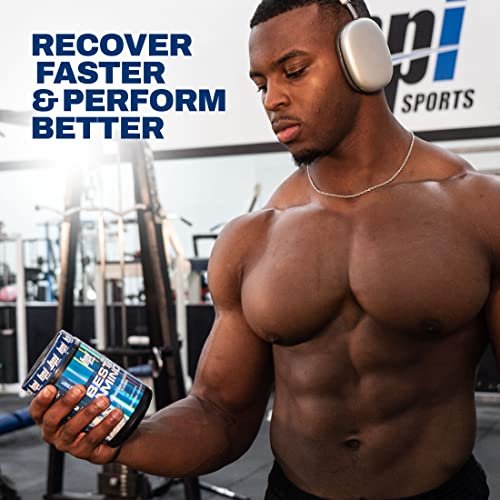 BPI Sports Best Aminos – BCAA Pulver nach dem Training & Glutamin Erholungsgetränk mit verzweigtkettigen Aminosäuren für Hydratation & Erholung, für Männer & Frauen – Arctic Ice – 25 Portionen