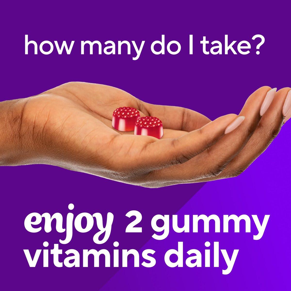 Vitafusion Vitamin B12 Gummis | 1000 mcg | 140 Erwachsene Gummivitamine | Für Frauen & Männer | Himbeergeschmack | Gluten- und laktosefrei
