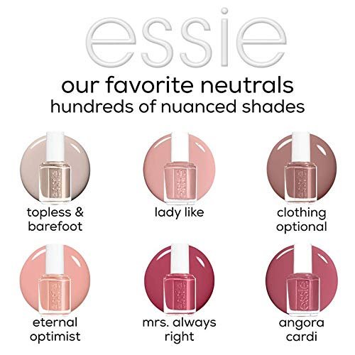essie Nagellack, glänzender Finish, Clothing Optional, 0,46 fl. oz.