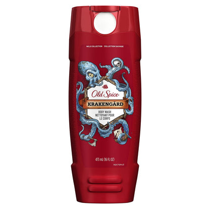 Old Spice Wild Duschgel, 473 ml (15,99 Fl Oz) – Herrenduft mit langanhaltender Frische