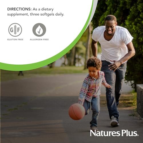 NaturesPlus Hema-Plex Eisen - 60 schnell wirkende Softgels - 85 mg Eisen + Vitamin C & Bioflavonoide für gesunde rote Blutkörperchen - Glutenfrei - 20 Portionen