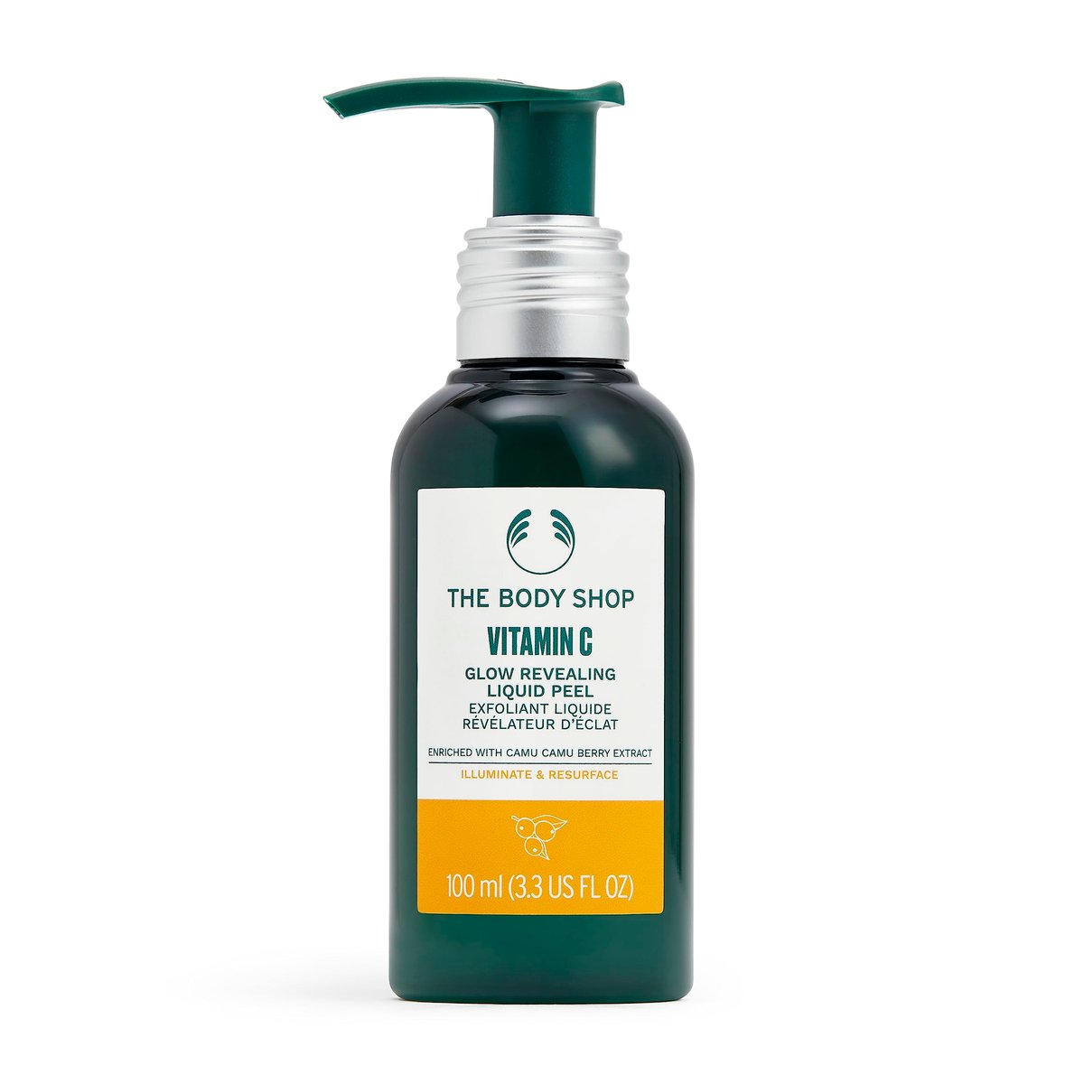 The Body Shop Vitamin C Glow-Revealing Liquid Peel – Illuminierendes & resurfacing Flüssigpeeling – 100 ml