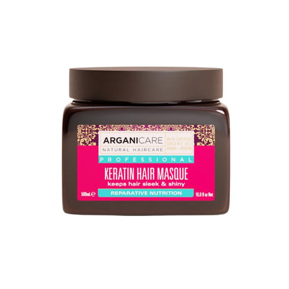 Arganicare Keratin Range Reparatur- und Pflegemaske mit organischem Keratin – 500 ml