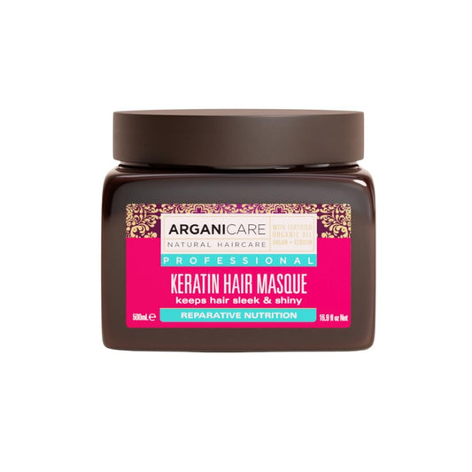 Arganicare Keratin Range Reparatur- und Pflegemaske mit organischem Keratin – 500 ml