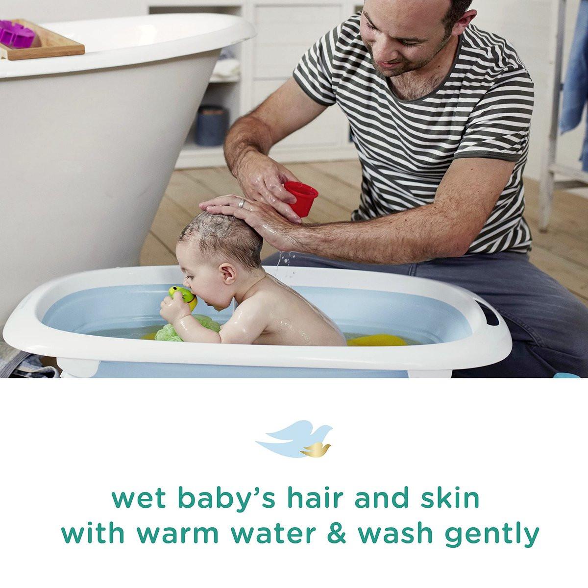 Baby Dove Sensitive Skin Care Baby Wash – Duftfrei, hypoallergen, 591 ml