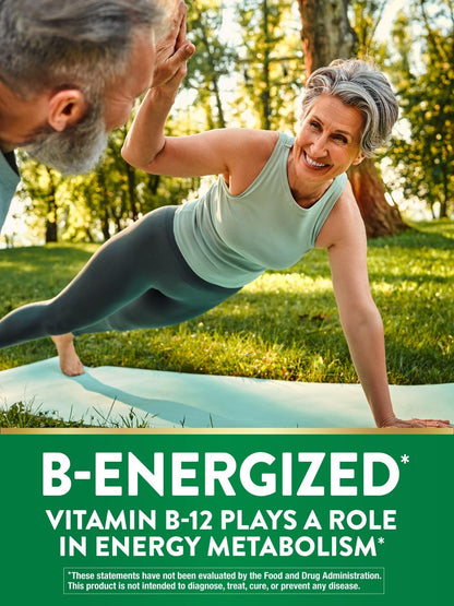 Nature's Truth B12 Vitamin 500 mcg | 120 Tabletten | Vegan, Nicht-GMO & Glutenfrei