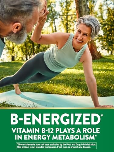 Nature's Truth B12 Vitamin 500 mcg | 120 Tabletten | Vegan, Nicht-GMO & Glutenfrei