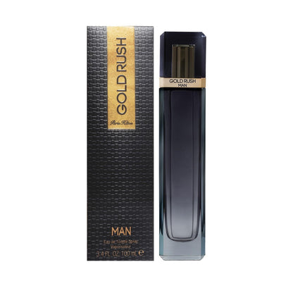 Gold Rush Man für Männer 3,4 Fl Oz EDT Spray von Paris Hilton – Schwarzer Herrenduft