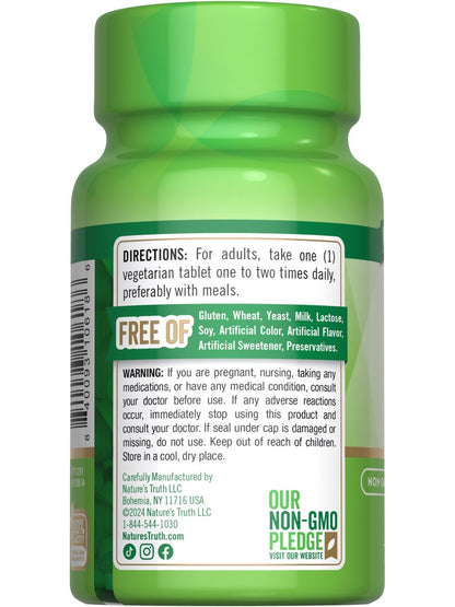 Nature's Truth Vitamin D3 400 IE (10 µg) | 100 Tabletten | Vegetarisch, Nicht-GVO & Glutenfrei