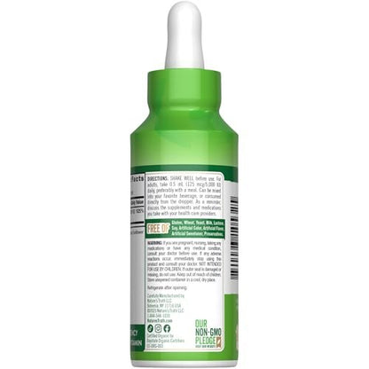 Nature's Truth Vitamin D3 Flüssig – 5000 IE, 60 ml – Nicht-GVO & glutenfrei
