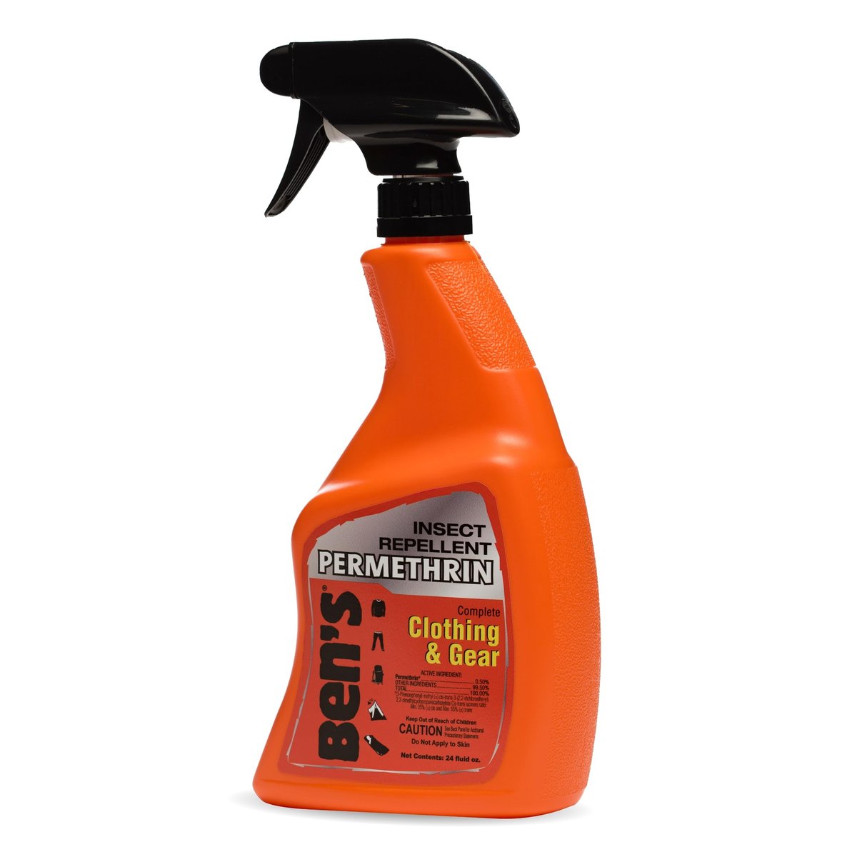 Ben's Clothing & Gear Insektenschutzspray – Lang anhaltender Schutz für Kleidung & Ausrüstung mit Permethrin, hält bis zu 6 Wochen, 710 ml