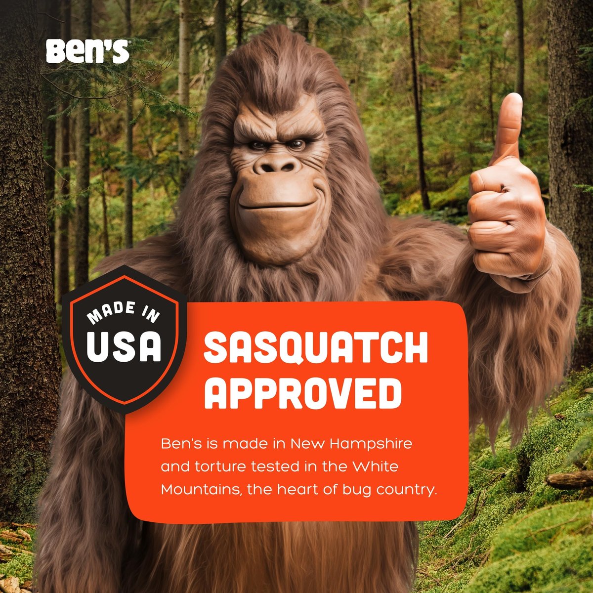 Ben's Clothing & Gear Insektenschutzspray – Lang anhaltender Schutz für Kleidung & Ausrüstung mit Permethrin, hält bis zu 6 Wochen, 710 ml