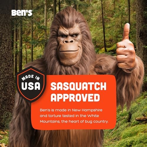 Ben's Clothing & Gear Insektenschutzspray – Lang anhaltender Schutz für Kleidung & Ausrüstung mit Permethrin, hält bis zu 6 Wochen, 710 ml