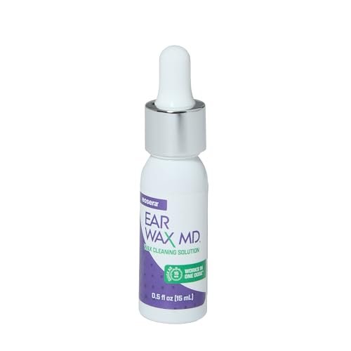Earwax MD Ohrenschmalz-Auflösende Tropfen – Sanfte & sichere Ohrenreinigung, klinisch erwiesen, 15 ml