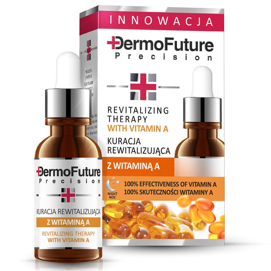 Dermofuture Revitalisierende Gesichtstherapie mit Vitamin A Nacht Serum 20ml