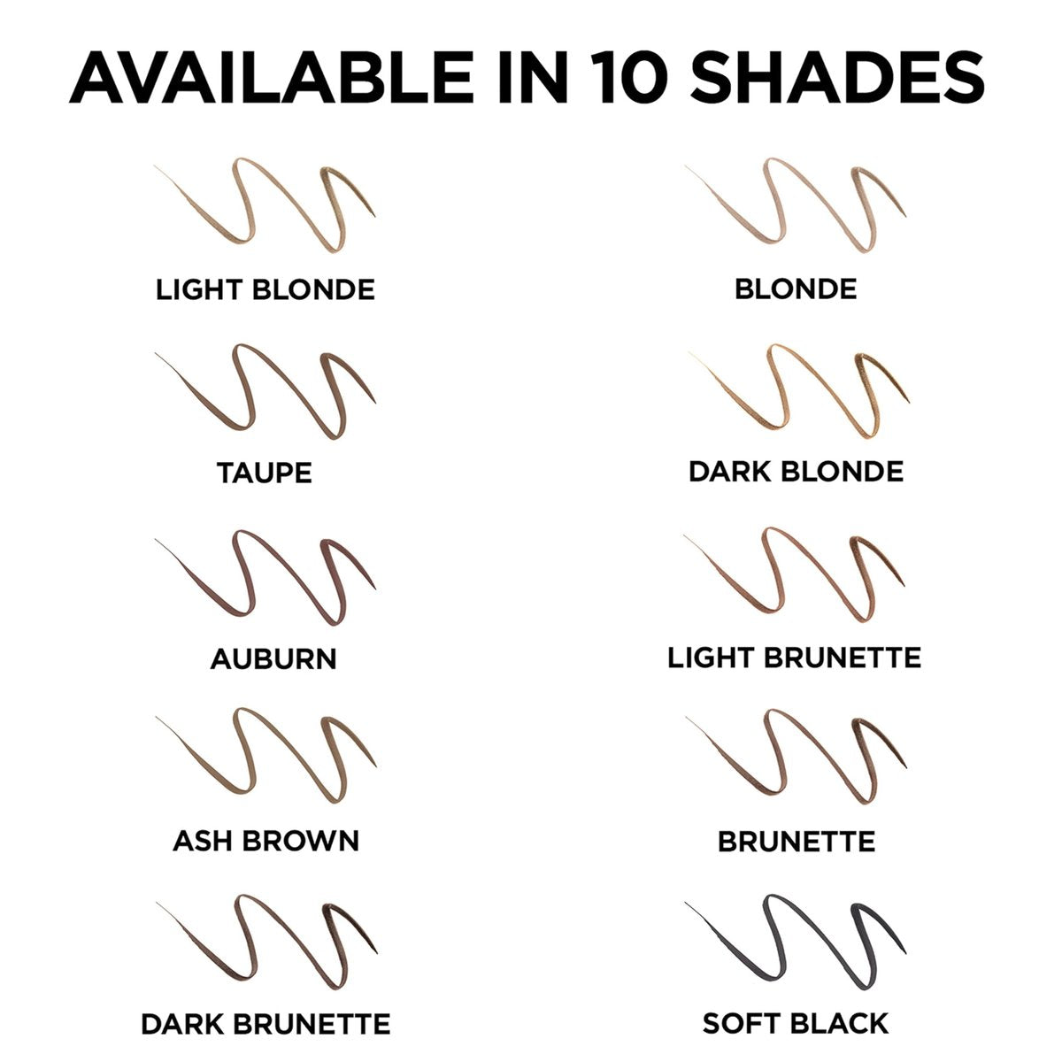 L'Oréal Paris Makeup Brow Stylist Definer wasserfester Augenbrauenstift, ultrafeiner mechanischer Stift, zeichnet winzige Augenbrauenhärchen und füllt lichte Stellen und Lücken, Dunkelblond, 0,003 Unzen (1 Stück)