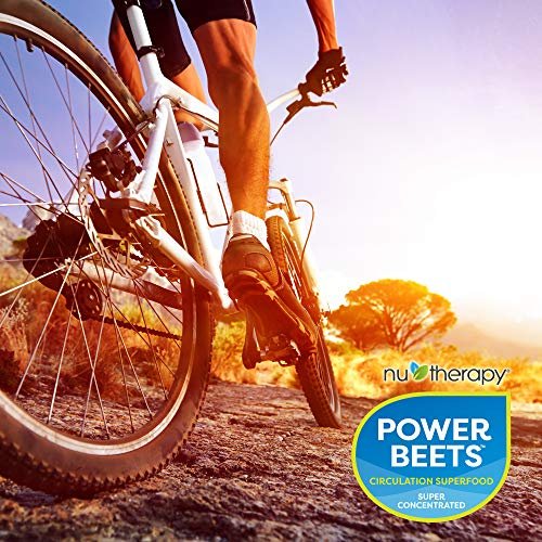 Nu-Therapy Power Beets – Superkonzentriertes Rote-Bete-Superfood – Nahrungsergänzungsmittel – Leckerer Acai-Beeren-Granatapfel-Geschmack – Nicht-GMO Rote-Bete-Saftpulver – 30 Portionen, 5,8 Unzen (1er-Pack)