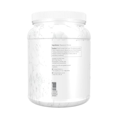 NOW Foods Solutions, Magnesiumflocken, 100% rein, aus dem uralten Meeresboden, hochkonzentriert, 54 Unzen