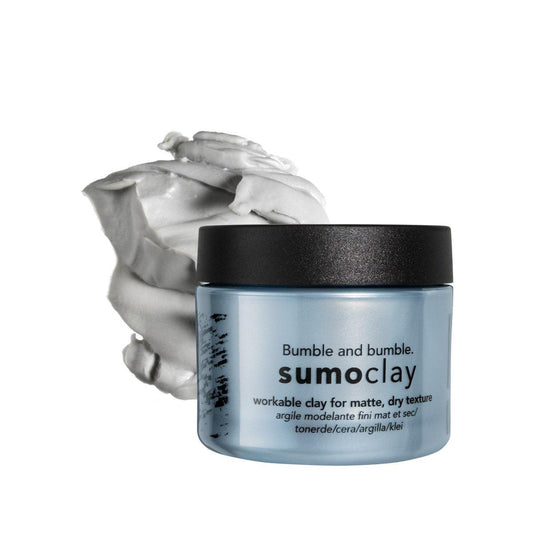 Bumble and bumble. Sumoclay Matte Texture Clay | Arbeitsfähige Textur, formbarer Halt + matter Finish | Mit Kaolin-Ton | Für kurzes feines bis mittleres welliges, glattes Haar, 42,5 g