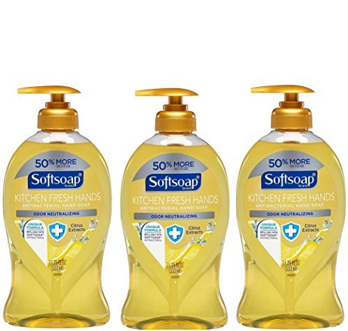 Softsoap Kitchen Fresh Handseife mit Zitrus-Extrakten (3er-Pack, je 11,25 Fl Oz)