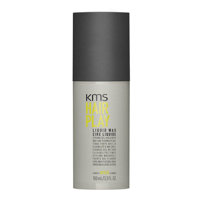 KMS HAIRPLAY Flexibler Halt und Glanz Flüssigwachs Styler, 100 ml