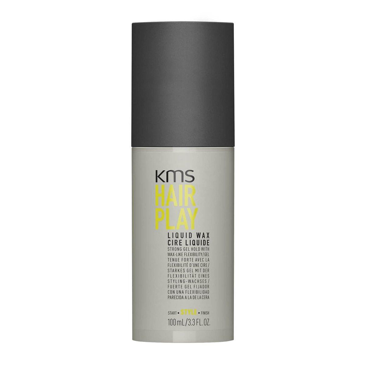 KMS HAIRPLAY Flexibler Halt und Glanz Flüssigwachs Styler, 100 ml