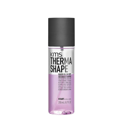 KMS THERMASHAPE Quick Blow Dry Spray – Schnell trocknendes Spray für natürliche Föhnfrisuren, 200 ml