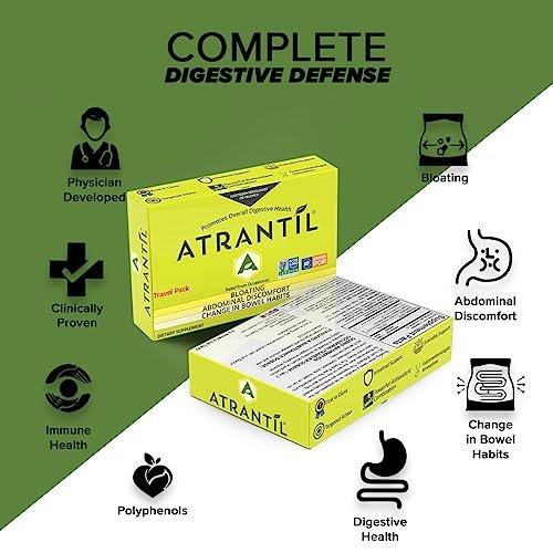 Atrantil Travel Pack (20 Kapseln): Gegen Blähungen, Bauchbeschwerden und veränderte Stuhlgewohnheiten
