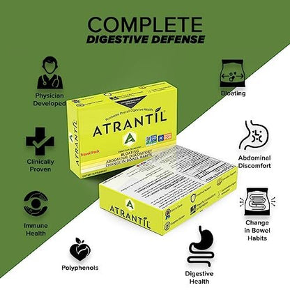 Atrantil Travel Pack (20 Kapseln): Gegen Blähungen, Bauchbeschwerden und veränderte Stuhlgewohnheiten