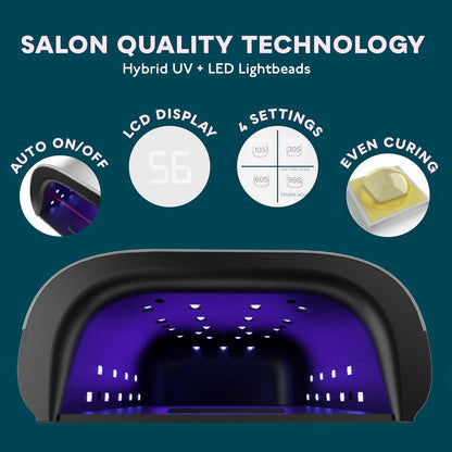 SUNUV SUN3 Professionelle UV-Lampe für Gelnägel, LED-Nagellampe mit 4-Timer und Sensor, 39 LED-Perlen, UV-Trockner für Salon und Zuhause, Geschenk für Frauen, Mütter, Mädchen