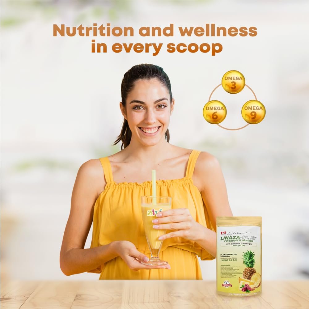 Liz A. Linaza Plus mit Ananas, Moringa & Garcinia Cambogia - 450 g