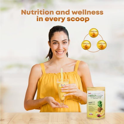 Liz A. Linaza Plus mit Ananas, Moringa & Garcinia Cambogia - 450 g