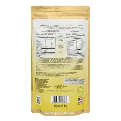 Liz A. Linaza Plus mit Ananas, Moringa & Garcinia Cambogia - 450 g