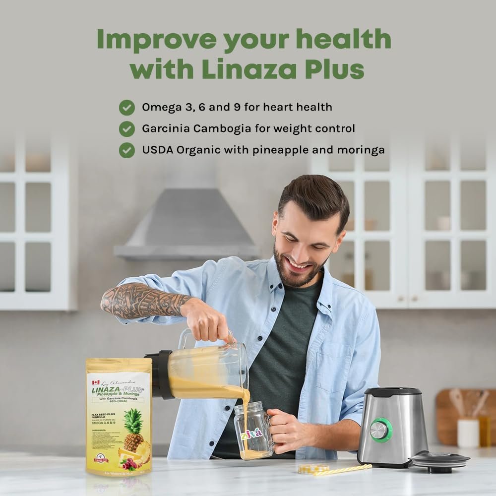 Liz A. Linaza Plus mit Ananas, Moringa & Garcinia Cambogia - 450 g