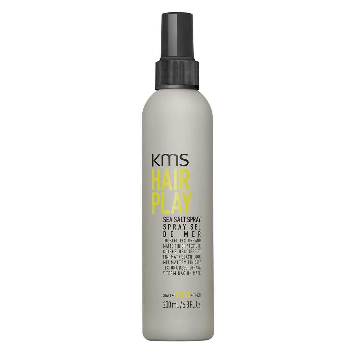 KMS HAIRPLAY Sea Salt Spray – 6,7 oz für natürlichen Beach-Look und Volumen