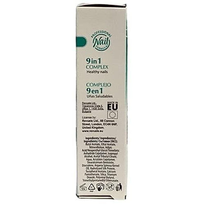 Revuele Nagelpflege Behandlung, 9 in 1 Konzentriertes Pflegegel, Nagelhärter, Nagelhautpflege, 10 ml