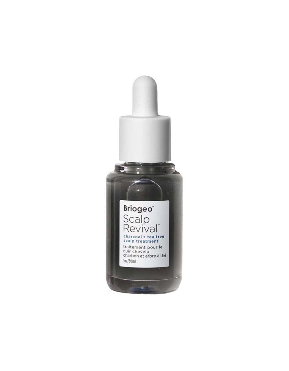 Briogeo Scalp Revival Charcoal + Tea Tree Scalp Treatment | Leave-In Serum für trockene, schuppige oder juckende Kopfhaut | Feuchtigkeitsspendend & ausgleichend | Vegan & tierversuchsfrei | 30 ml