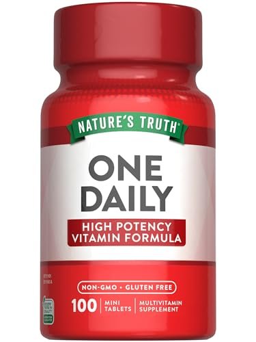 Nature's Truth One Daily Multivitamin | 100 Minitabletten | Für Männer und Frauen | Non-GMO & Glutenfrei