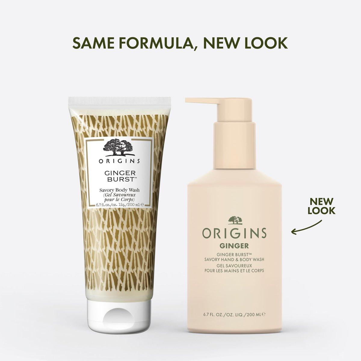 Origins Ginger Burst Hand & Body Wash – Sanfte Reinigung mit Ingwer, 200 ml