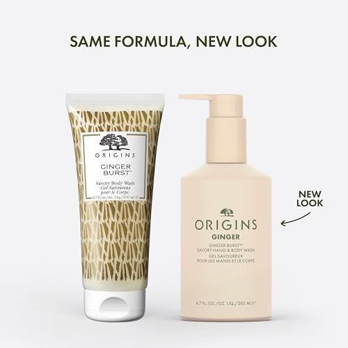 Origins Ginger Burst Hand & Body Wash – Sanfte Reinigung mit Ingwer, 200 ml