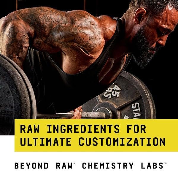 BEYOND RAW L-Carnitin Pulver – Treibstoff für das Training und Unterstützung der Regeneration, 30 Portionen