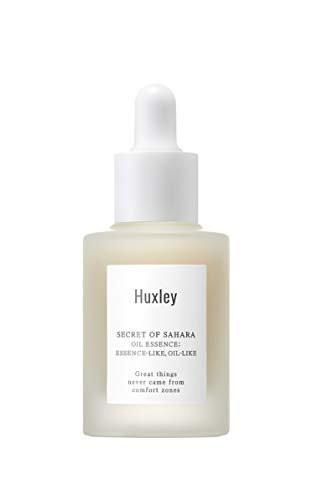 Huxley Secret of Sahara Oil Essence – Leichte Feuchtigkeitspflege mit Kaktusfeigenkernöl, Vitamin E und Linolsäure, 30 ml