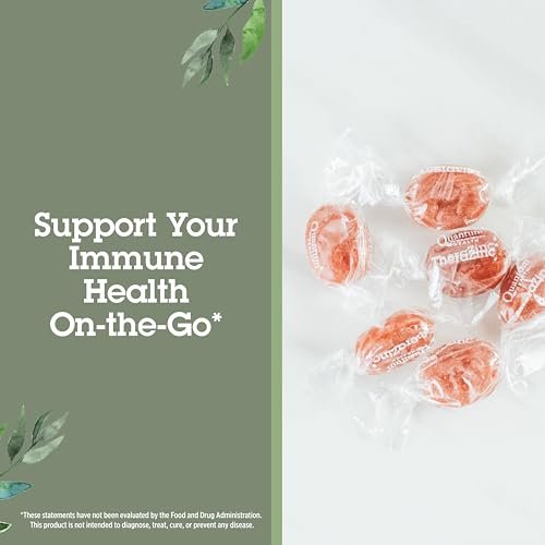 Quantum Health TheraZinc Bioverfügbare Zink-Lutschtabletten mit Bio-Blutorangen-Geschmack - Immunsystem-Unterstützung für Erwachsene und Kinder, 18 einzeln verpackte Lutschtabletten