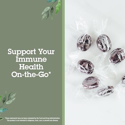 Quantum Health TheraZinc Organische Zink-Lutschtabletten mit Holunderbeere, Himbeere & Honig – Immununterstützung für Erwachsene & Kinder ab 12 Jahren, natürlich aromatisiert, schnelle Linderung ohne Nachgeschmack – 18 Stück (Verpackung kann variieren)
