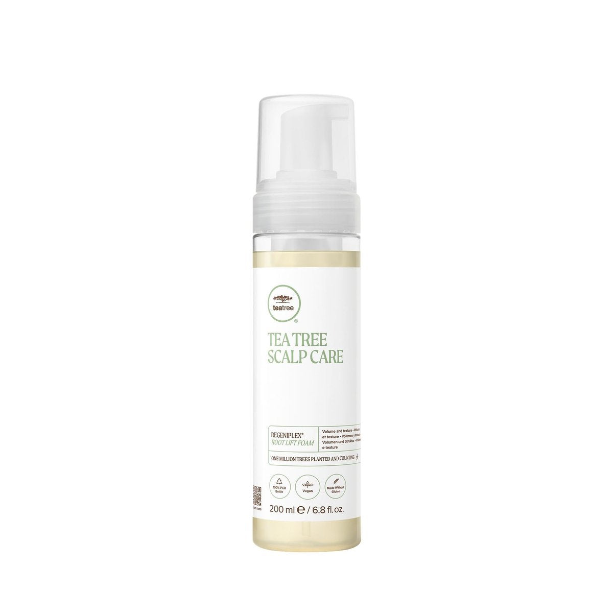 Tea Tree Scalp Care Regeniplex Root Lift Foam – Volumenschaum für feines Haar, 200 ml