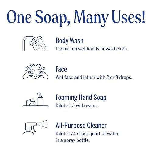 Dr. Bronner's Magic Soap Pure-Castile Flüssigseife (2 Unzen, Geschenkpaket mit 8 Sorten) – Regenerative Organic Certified, 18-in-1 Verwendung: Körper, Haare, Wäsche, Haustiere & Geschirr, Konzentriert, Vegan, Nicht-GMO